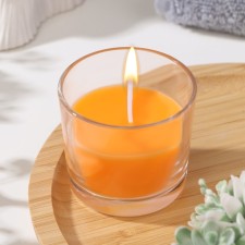 Anti -aromatic candle in a glass of Alania 