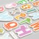 EVA sticker, Paper "Hologography. Interesting letters" 14.5x31 cm