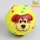 Brying toy "Jim" for dogs, 6 cm, yellow