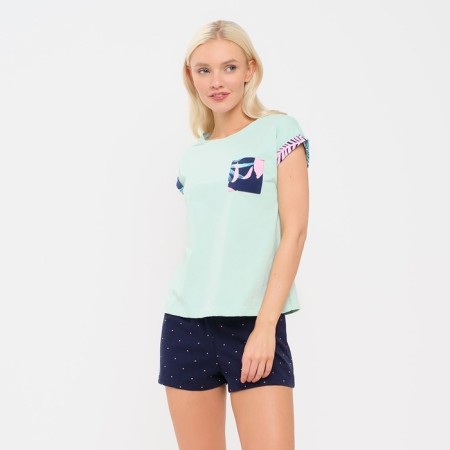 Female pajamas (T -shirt and shorts) KAFTAN "Tropical" p. 40-42