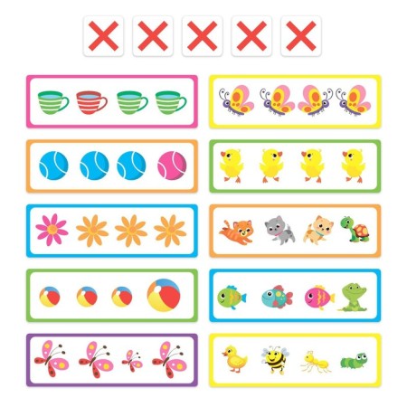 Developing set with transparent cards “Logical ranks, find excess”, in the package-2