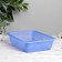 Storage basket, plastic, 32 × 24 × 7.5 cm, color mix