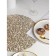 Serving napkin on the table "Manifik", d = 38 cm, gold color