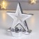 Souvenir Ceramics Summary "Double Star" silver 12.8x7.8x12.3 cm