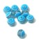 Busina "Rondel" inclusive, 1 × 1 × 0.8 cm, (set 10pcs), blue color
