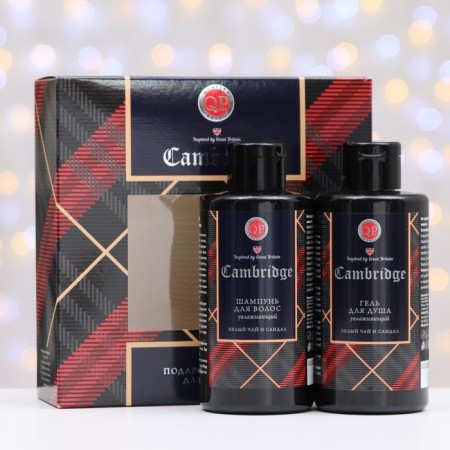 Set gift Q.p Cambridge 2 items: shampoo 320 ml + shower gel 320 ml-7