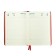 Dated diary 2024, A5, 168 sheets in the ruler, the leatherette "Nebraska", gold cut, red