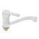 ACCOONA A4267G kitchen mixer, single -leaf, medium surge, with nut, silumin, white