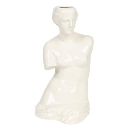 DOIY Venus flower vase, 31 cm, white color