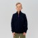 Cardigan for a boy with Minaku lightning is dark blue color, height 98