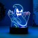 Lamp touch "Ghost" LED USB (90cm) from 3xa Black Black 14x5.5x18.5 cm Risalux 765