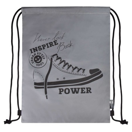 A bag for shoes 460 x 340 mm, silk -screen, reflective elements, phoenix "sneakers"-3