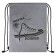 A bag for shoes 460 x 340 mm, silk -screen, reflective elements, phoenix "sneakers"