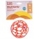 Developing toy Bright Starts, OBALL ball, with a rattle, red color