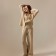 Home suit (shirt and trousers) SL Home p. L, beige