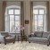 Oval carpet Valentis mikonos, size 200x290 cm, color Cream/D.Blue