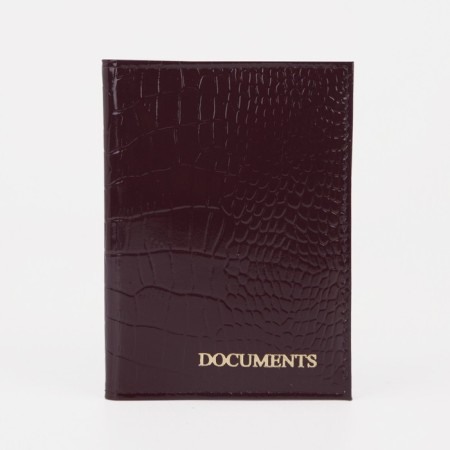 Cover for autocodes, burgundy color