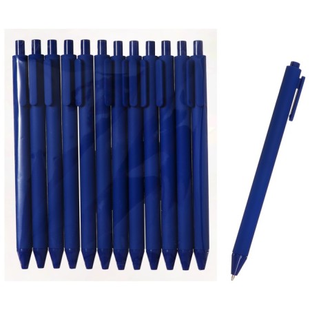 Automatic Ballic Calligrata Handle, 0.5mm, clip 2 x 8cm, under the logo, matte blue case, blue rod