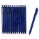 Automatic Ballic Calligrata Handle, 0.5mm, clip 2 x 8cm, under the logo, matte blue case, blue rod
