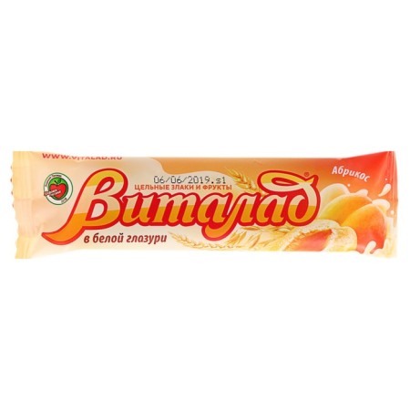 Batonchik "Vitala" Apricot, 40 g.