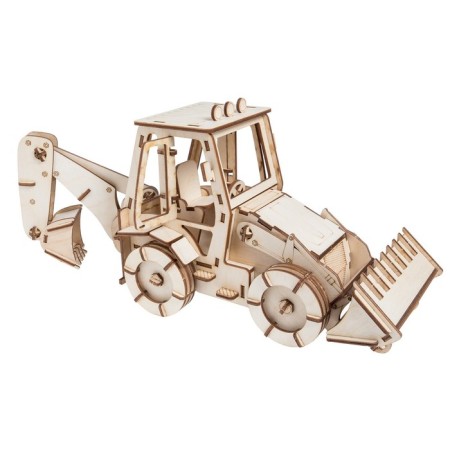 Collectible wooden designer "Excavator"-1