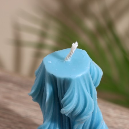 Candle "Voal" 5x5x8 cm, soy wax, mix-2