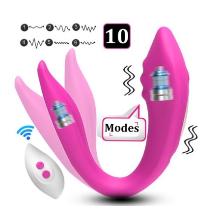 Vibrator for steam, flexible, 10 modes, ZU USB, with DU-2