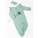 Children's overalls with ruffles fashion, height 62 cm, green color