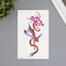 Tattoo on the body color 