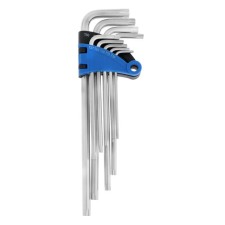 A set of tundra keys, Torx Tamper, Extradlin, CRV, TT10 - TT50, 9 pcs.