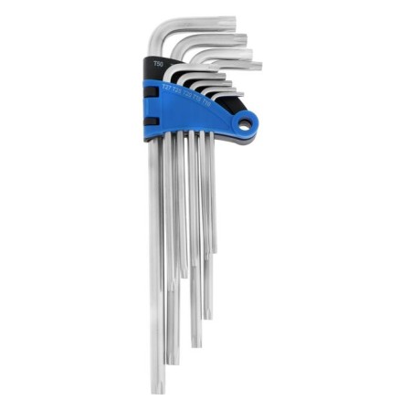 A set of tundra keys, Torx Tamper, Extradlin, CRV, TT10 - TT50, 9 pcs.
