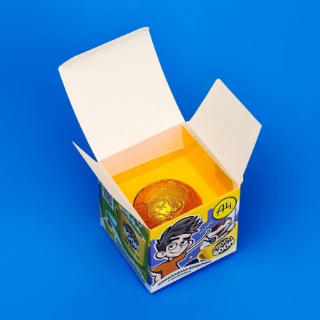 Chocolate ball "Vlad A4 Choco Boom", with marshmallow, 28 g-1
