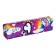 School Penal on the zipper Calligrata "sticker", purple