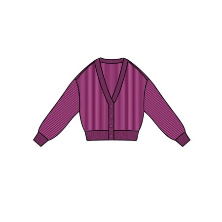 Cardigan for girls, height 146 cm-2