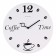 Coffee time, silent, d-32 cm, black and white, aa, aa, aa
