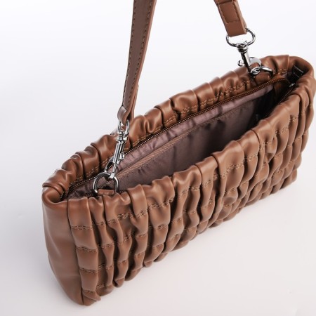 Lightning bag bag, brown color-5