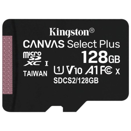 MicrosdxccC Memory 128GB KingSton SDCS2/128GBSP Canvas Select Plus W/O