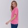 Female T -shirt, powder color, size 44 (m)