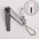 Kusachki-cannips are manicure, with a file, 5.7 cm, on a blister, with a chain, silver/black color