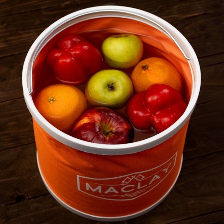 Tourist bucket maclay, folding, 9 l, color mix-5