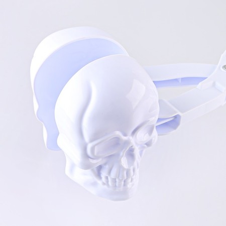 Snow-skies-sandpole "Skull", Mix colors-4