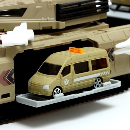 Parking "Military Base" with cars-8