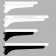 Bracket l = 370 mm left, white color