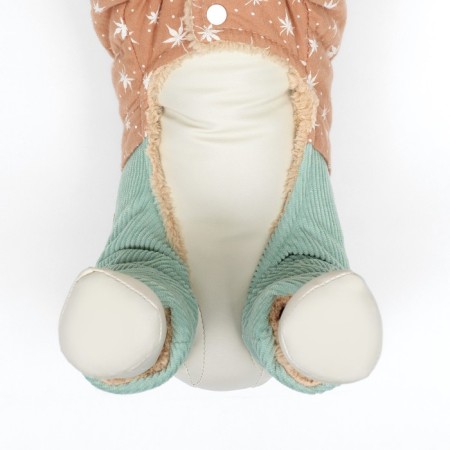 Kombinson "Walk", size S (DS 24, OG 38, Osh 27 cm, up to 4 kg), beige/mint-7