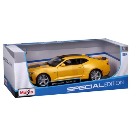MASTO DIE-CAST CheVrolet Camaro SS machine, opening doors, 1:18, red color-7