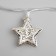 Garland “thread” 4 m with nozzles “stars”, IP20, transparent thread, 20 LED, white glow, 8 modes, 220 V