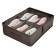 Shoes for 6 pairs, brown color