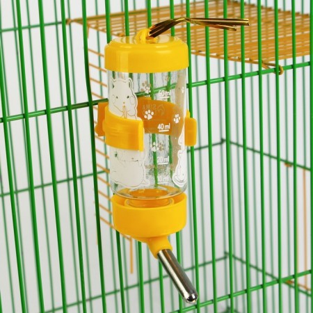 Drill for rodents "Pyramid" 80 ml, 9x4.5 cm, mix of flowers-10