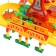 Railway "Funny Journey", 2 steam locomotives, works from batteries