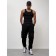 Cargo jeans male, size 44, black color